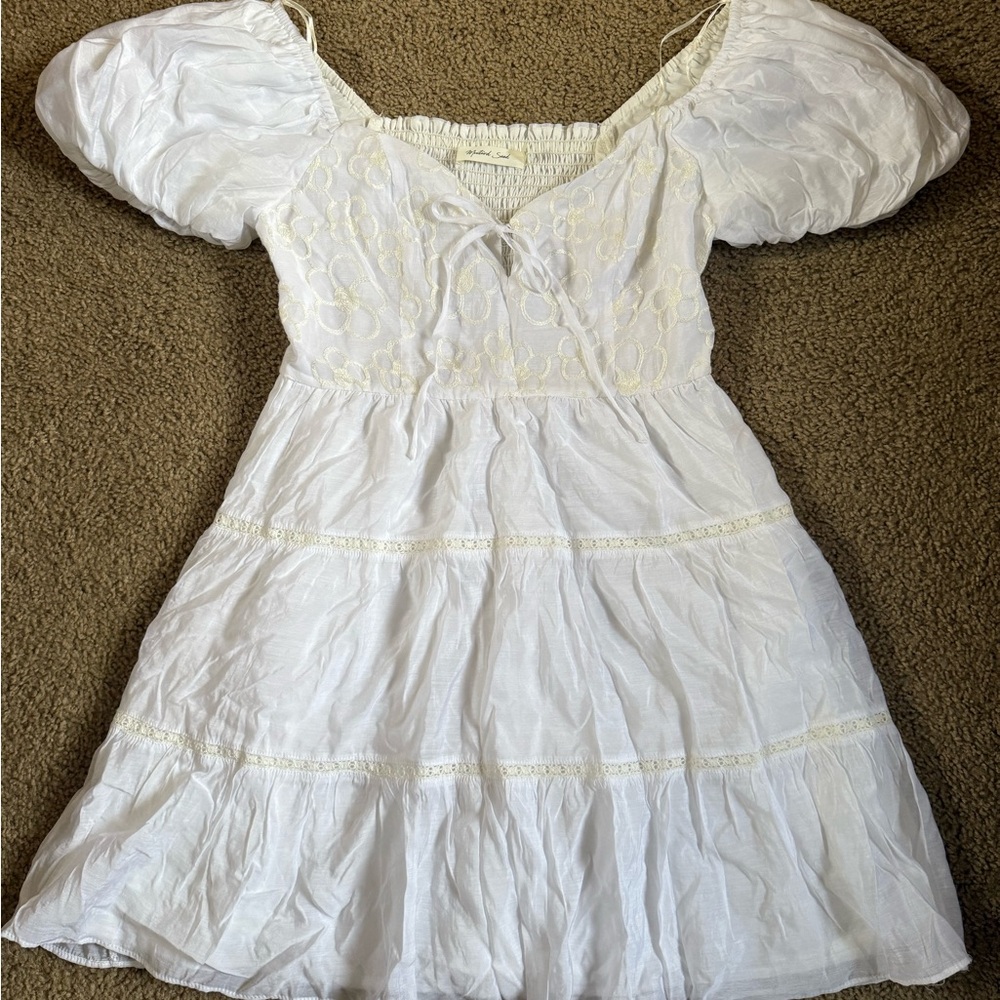 Bohme White Mini Dress